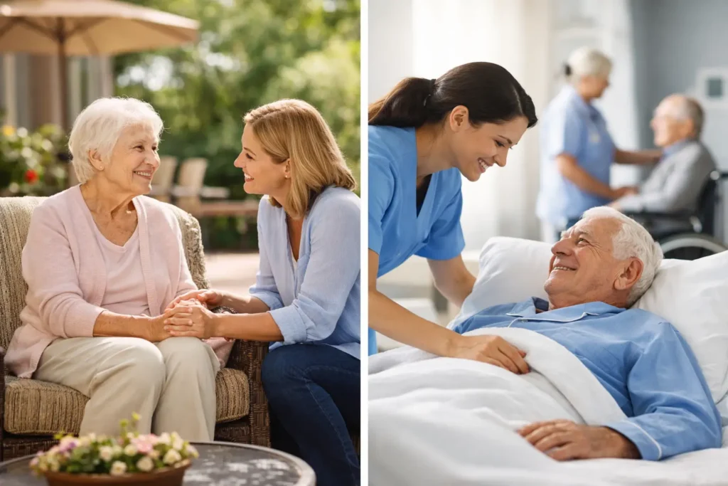 Assisted Living Versus Nursing Home