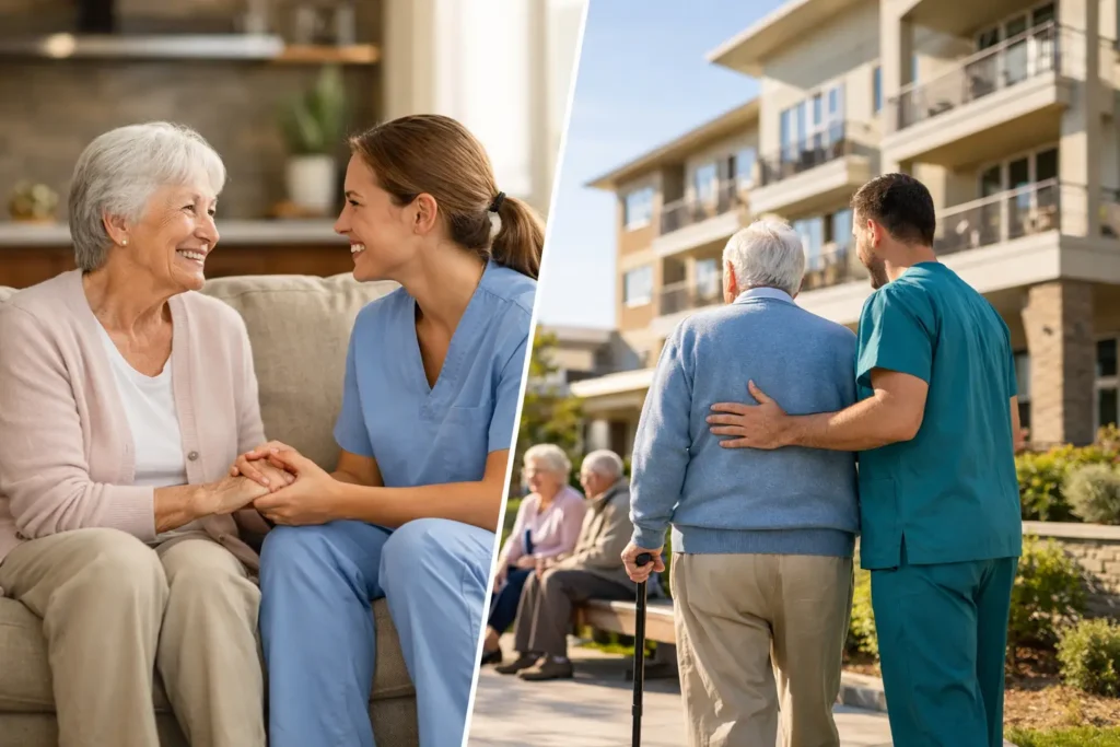 Residential Care vs Large Facility