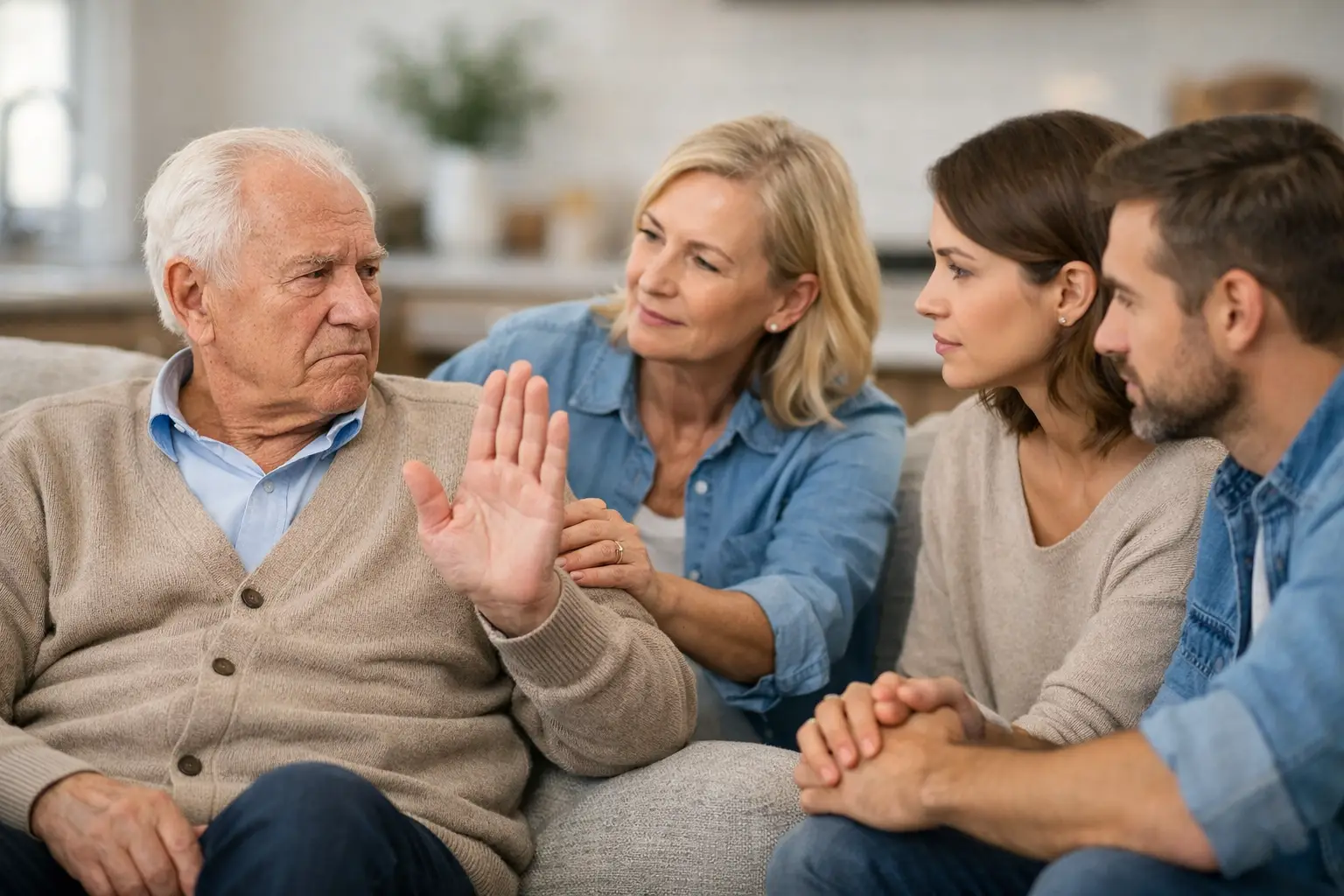 Why Seniors Refuse Help and How Families Can Respond